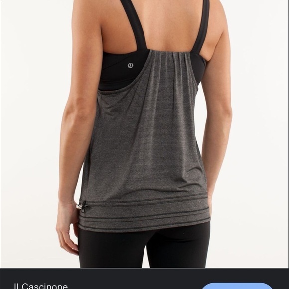Lululemon Black Run On Active Tank Top - Picture 2 of 8